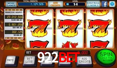 Interface do App 922bet